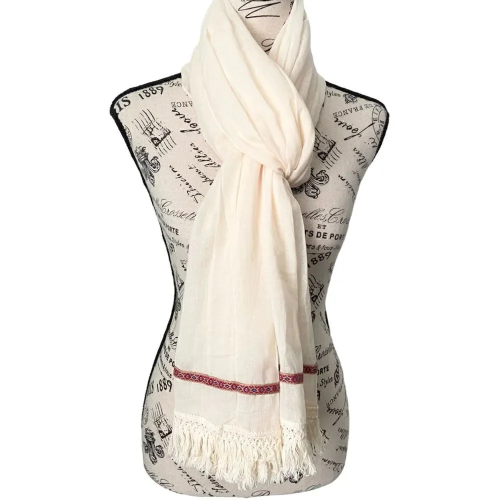 Target Brand Boho with Fringe Scarf/Cover-ups in One Size
